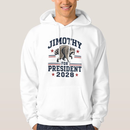 ジモシー大統領2028 パーカ (正面)