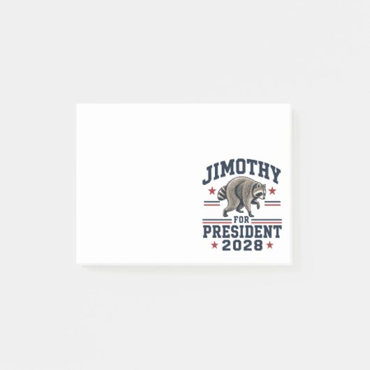 ジモシー大統領2028 ポストイット (正面)