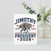 ジモシー大統領2028 ポストカード (スタンド正面)