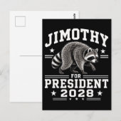 ジモシー大統領2028 ポストカード (正面/裏面)
