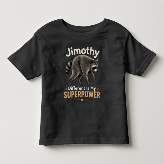 ジモシー　わたしのすごい力 トドラーTシャツ (正面)