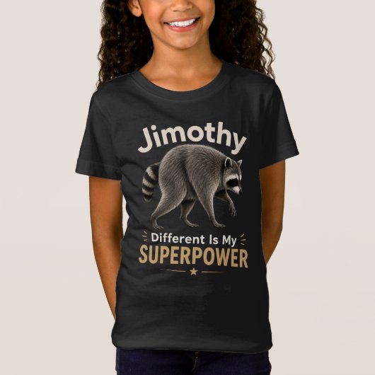ジモシー　わたしのすごい力 Tシャツ (正面)