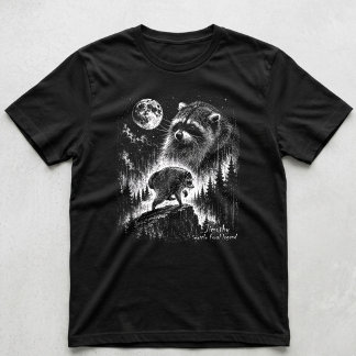 ジモシー・アライグマ シアトルのジモシー 面白い Tシャツ