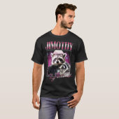 ジモシー・アライグマ・ブートレグTシャツ Tシャツ (正面フル)