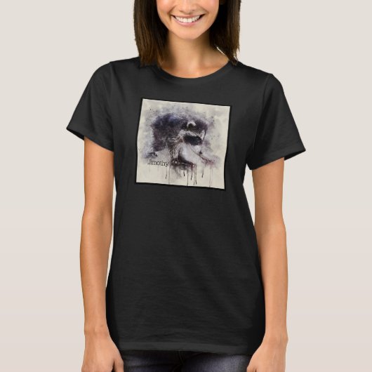 ジモシー・アライグマ Tシャツ (正面)