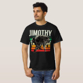ジモシー・アライグマ Tシャツ (正面フル)