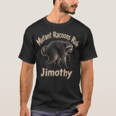 ジモシー・アライグマTシャツ Tシャツ (正面)
