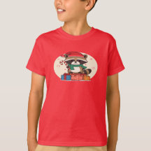 ジモシー クリスマス アライグマ Tシャツ