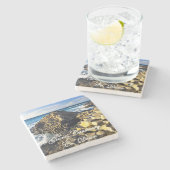 ジャイアンツのコーズウェイ、ダウン、アイルランド、アイルランド、コースター ストーンコースター (横)