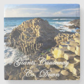 ジャイアンツのコーズウェイ、ダウン、アイルランド、アイルランド、コースター ストーンコースター (正面)