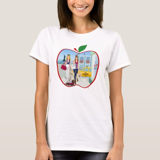 ジャイアンツの女性ワイシャツ Tシャツ (正面)