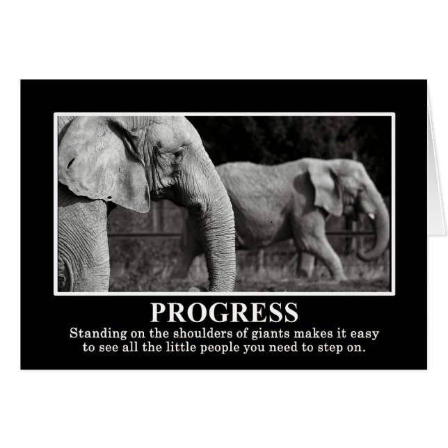 ジャイアンツの肩に立つことによる進歩 (正面横)