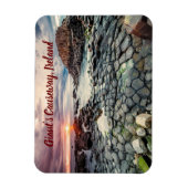 ジャイアンツコーズウェイアイルランド様式化 マグネット (縦)