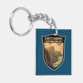 ジャイアンツコーズウェイ北アイルランド旅行ヴィンテージ キーホルダー (正面左)