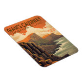 ジャイアンツコーズウェイ北アイルランド旅行ヴィンテージ マグネット (右側)