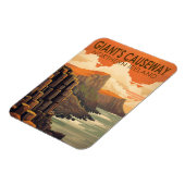 ジャイアンツコーズウェイ北アイルランド旅行ヴィンテージ マグネット (左側)