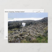 ジャイアンツ・コーズウェイ　北アイルランド ポストカード (正面/裏面)