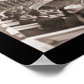 ジャイアンツ・ポロ・グラウンド野球写真1910 ポスター (角)