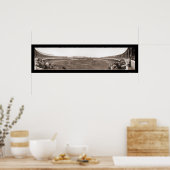 ジャイアンツ・ポロ・グラウンド野球写真1910 ポスター (キッチン)