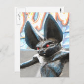 ジャイアントこうもり ポストカード (正面/裏面)