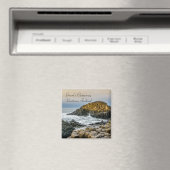 ジャイアントのコーズウェイでの夕日 マグネット (インサイチュ (食洗機))