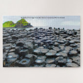 ジャイアントのコーズウェイアントリムアイルランド。ジグソーパズル ジグソーパズル (横)