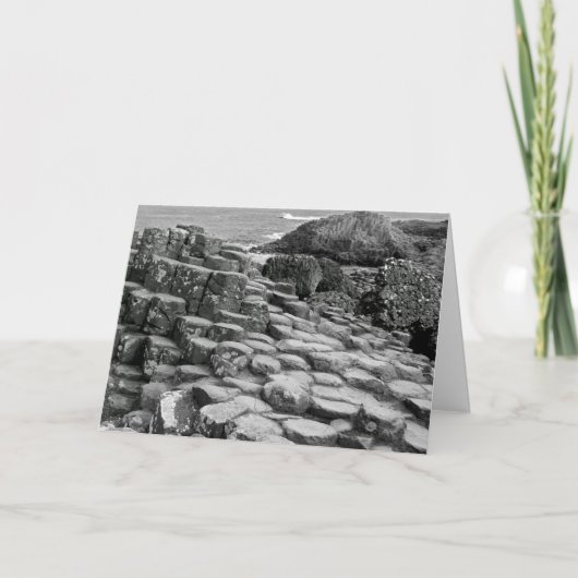 ジャイアントのコーズウェイグリーティングカード カード (正面)