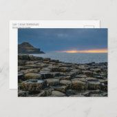 ジャイアントのコーズウェイ北アイルランド ポストカード (正面/裏面)