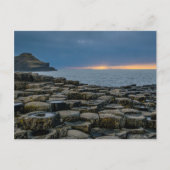ジャイアントのコーズウェイ北アイルランド ポストカード (正面)