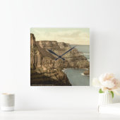 ジャイアントのコーズウェイ時計、Pleaskin Head、Co. Antrim スクエア壁時計 (ホーム)