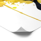 ジャイアントアゲハチョウバタフライアートプリントポスター ポスター (角)