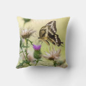 ジャイアントアゲハチョウ蝶 クッション (裏面)