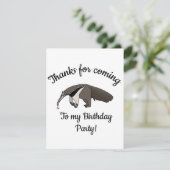 ジャイアントアンテーターハッピーバースデー サンキューカード (スタンド正面)