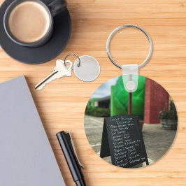 ジャイアントアーティチョーク – Castroville CA キーホルダー