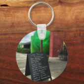 ジャイアントアーティチョーク – Castroville CA キーホルダー (正面)