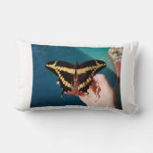 ジャイアントイエローアゲハチョウ蝶 ランバークッション (裏面)