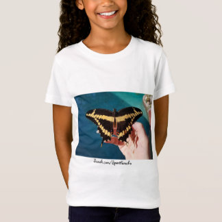 ジャイアントイエローアゲハチョウ蝶 Tシャツ