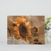 ジャイアントイエローサンフラワーズヒムンミュージックカントリ素朴ー (スタンド正面)