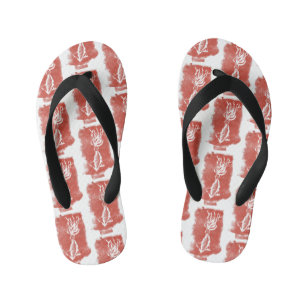 ジャイアントイカはSFの世界で名誉ある地位を手に入れた  キッズビーチサンダル