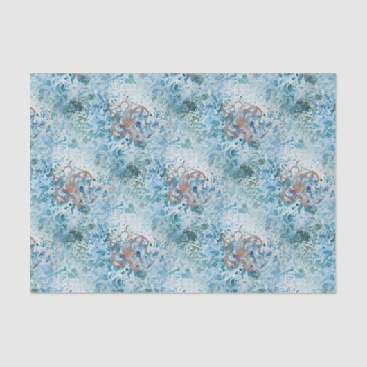 ジャイアントイカダクト絵画パスティッシュペーパー 薄葉紙 (正面)