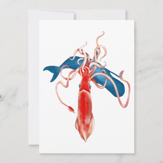 ジャイアントイカ対クジラ シーズンカード (正面)