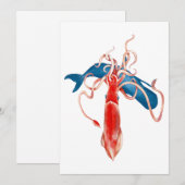 ジャイアントイカ対クジラ シーズンカード (正面/裏面)