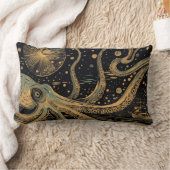 ジャイアントイカ装飾用クッション ランバークッション (ブランケット)