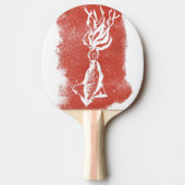 「ジャイアントイカ」卓球ラケット 卓球ラケット (正面)