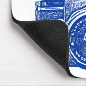 ジャイアントイーストドイツのカメラ – ダークブルー マウスパッド (コーナー)