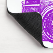 ジャイアントイーストドイツカメラ – 紫 マウスパッド (コーナー)