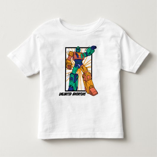 ジャイアントウォリアロボット：無限の冒険 トドラーTシャツ (正面)