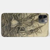 ジャイアントオクトパス ビンテージ 1801 エッチング Case-Mate iPhoneケース (裏面(横))