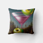 ジャイアントオリーブPink Martini クッション (裏面)