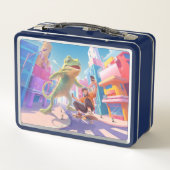 ジャイアントカメレオンシティイラストレーション メタルランチボックス (裏面)